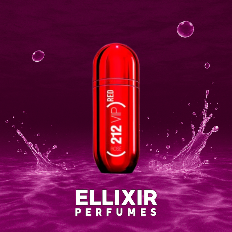 Perfume feminino 212 VIP ROSE RED - 100ml
